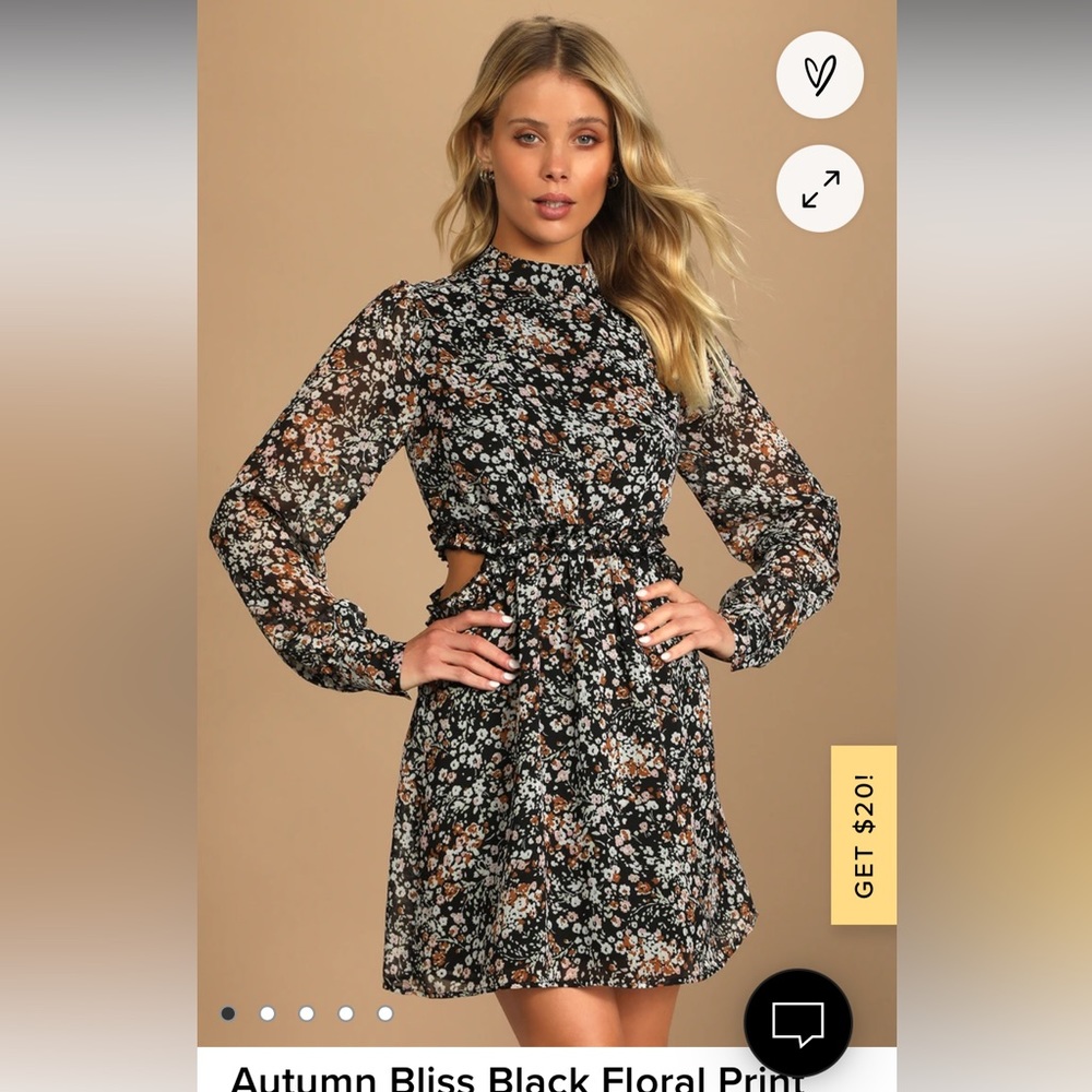 Lulus floral dress